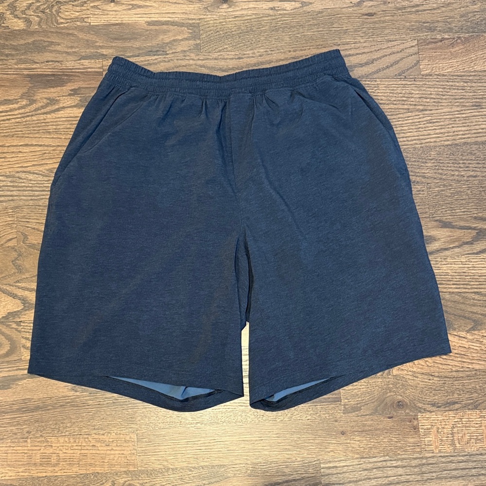 Men's Lululemon Navy Blue Pace Breaker Linerless Shorts | Size L